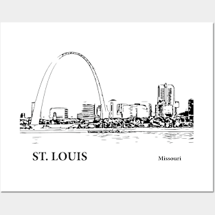 St. Louis - Missouri Posters and Art